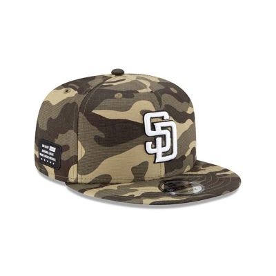 San Diego Padres Gorra | New Era MLB Armed Forces Weekend 9fifty Snapback Cap Mexico - Verdes